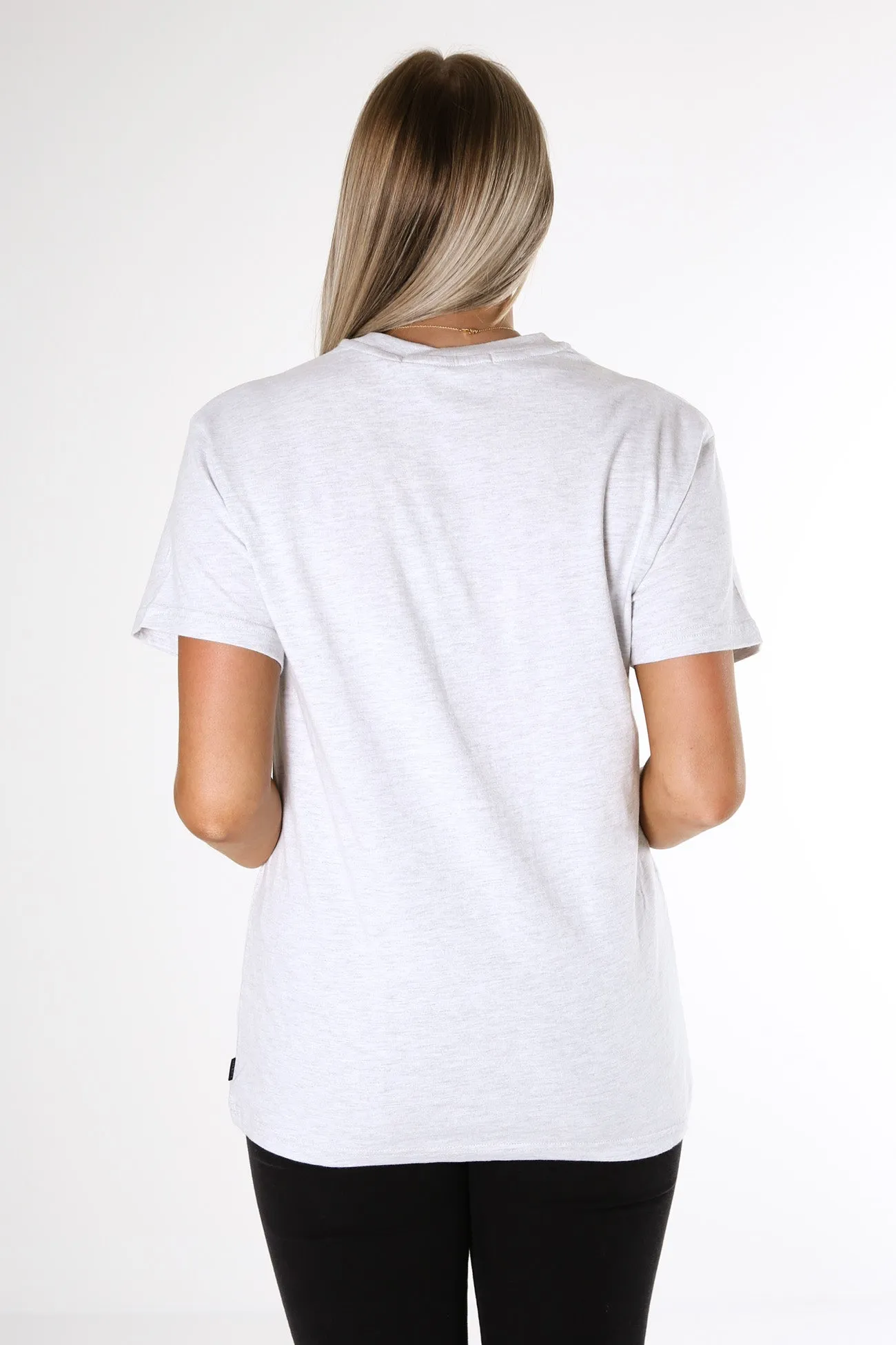 Boyfriend Tee Snow Marle
