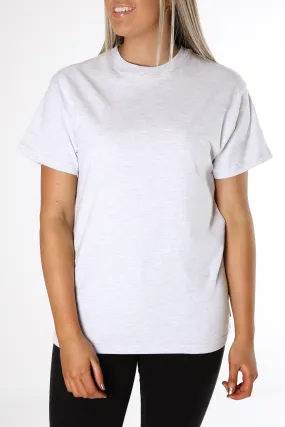 Boyfriend Tee Snow Marle