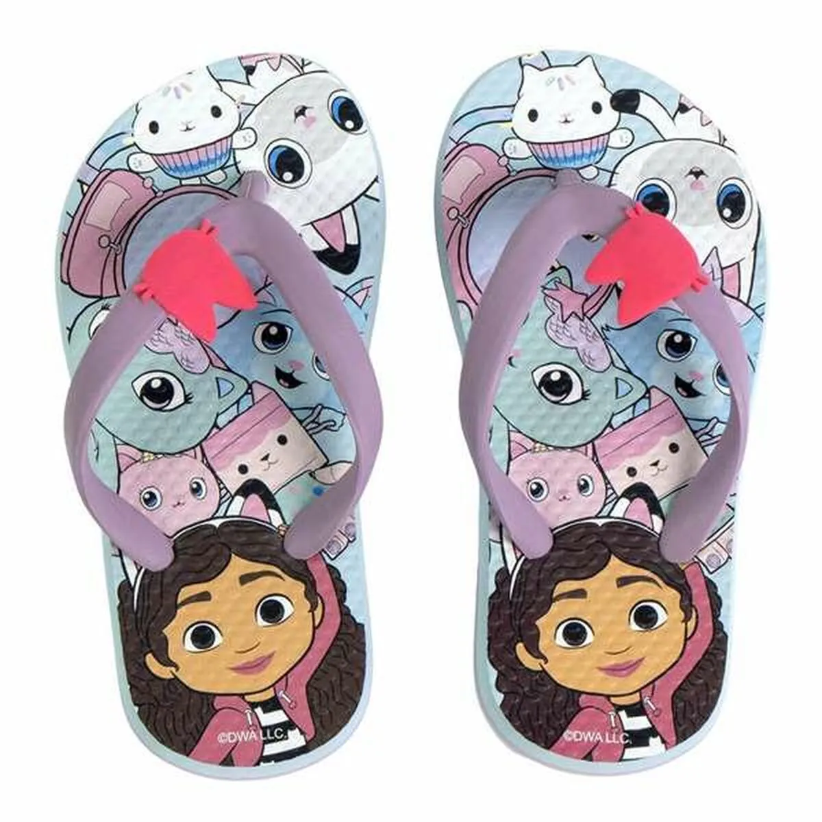 Flip Flops for Children Gabby's Dollhouse Multicolour