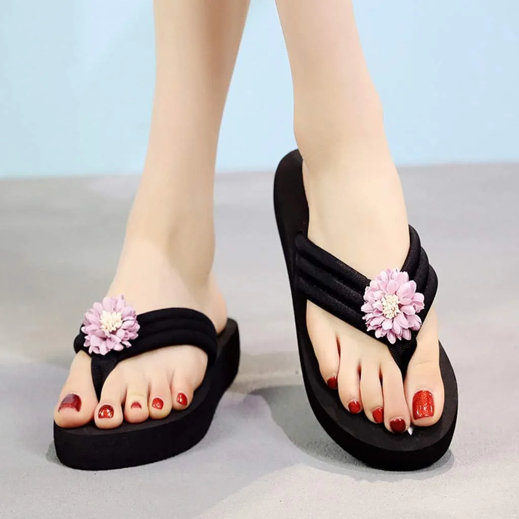 Flip Flops Women Summer Beach Casual Thong Sandals White Flip Flops Comfort Beach Thong Sandals Indoor Outdoor