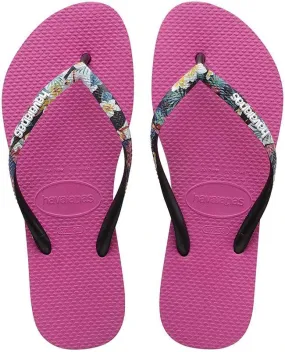 HAVAIANAS SLIM STRAPPED - ROSA HOLLYWOOD