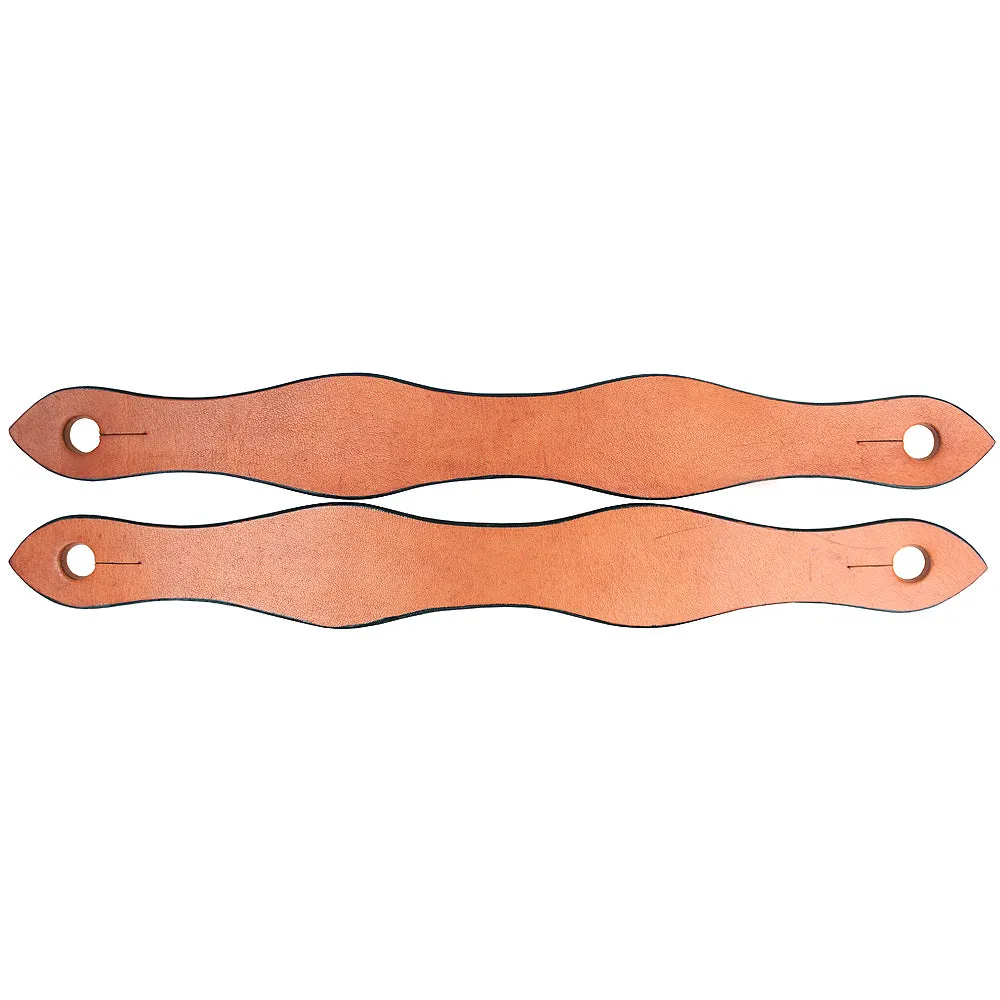Hilason Western Leather Slobber Straps Oil Tan