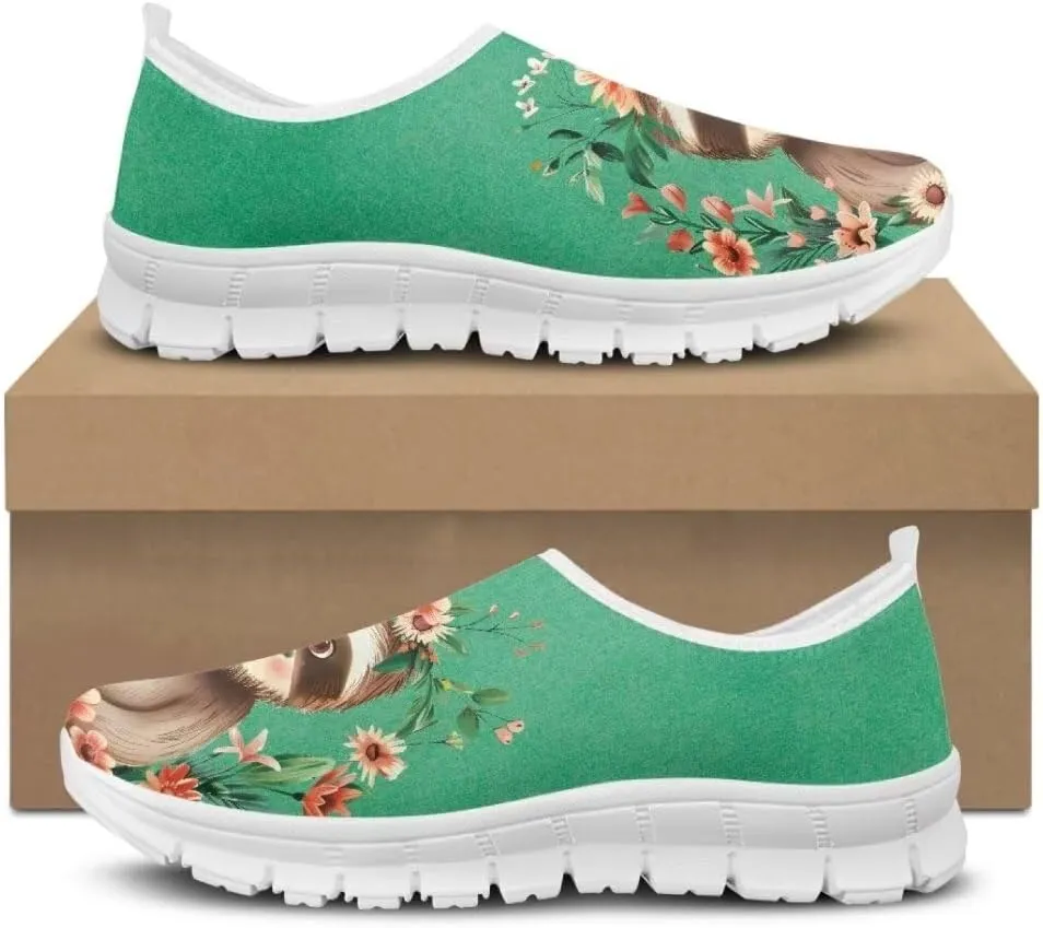 Jeiento Women's Go Walk Sneaker Comfy Non Slip Slip-On Loafers DailyShoes Lightweight/Breathable Mesh Workout Casual Shoes