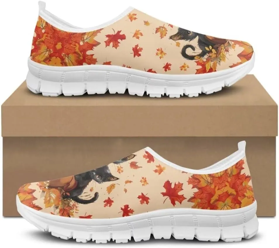 Jeiento Women's Go Walk Sneaker Slip-On Loafers Comfy Travel Jogging Shoes for Ladies Fall Shoes Thanksgiving Shoes Dressy Shoes