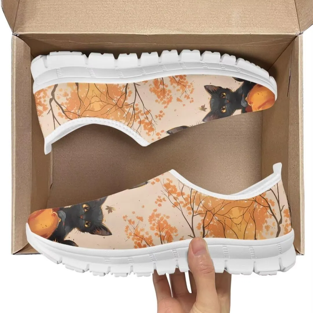 Jeiento Women's Go Walk Sneaker Slip-On Loafers Comfy Travel Jogging Shoes for Ladies Fall Shoes Thanksgiving Shoes Dressy Shoes