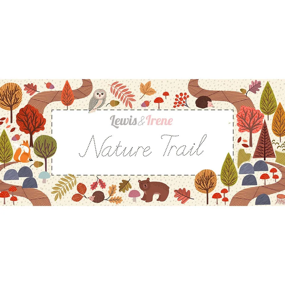 Lewis And Irene Nature Trail Bunting Fabric Panel A844