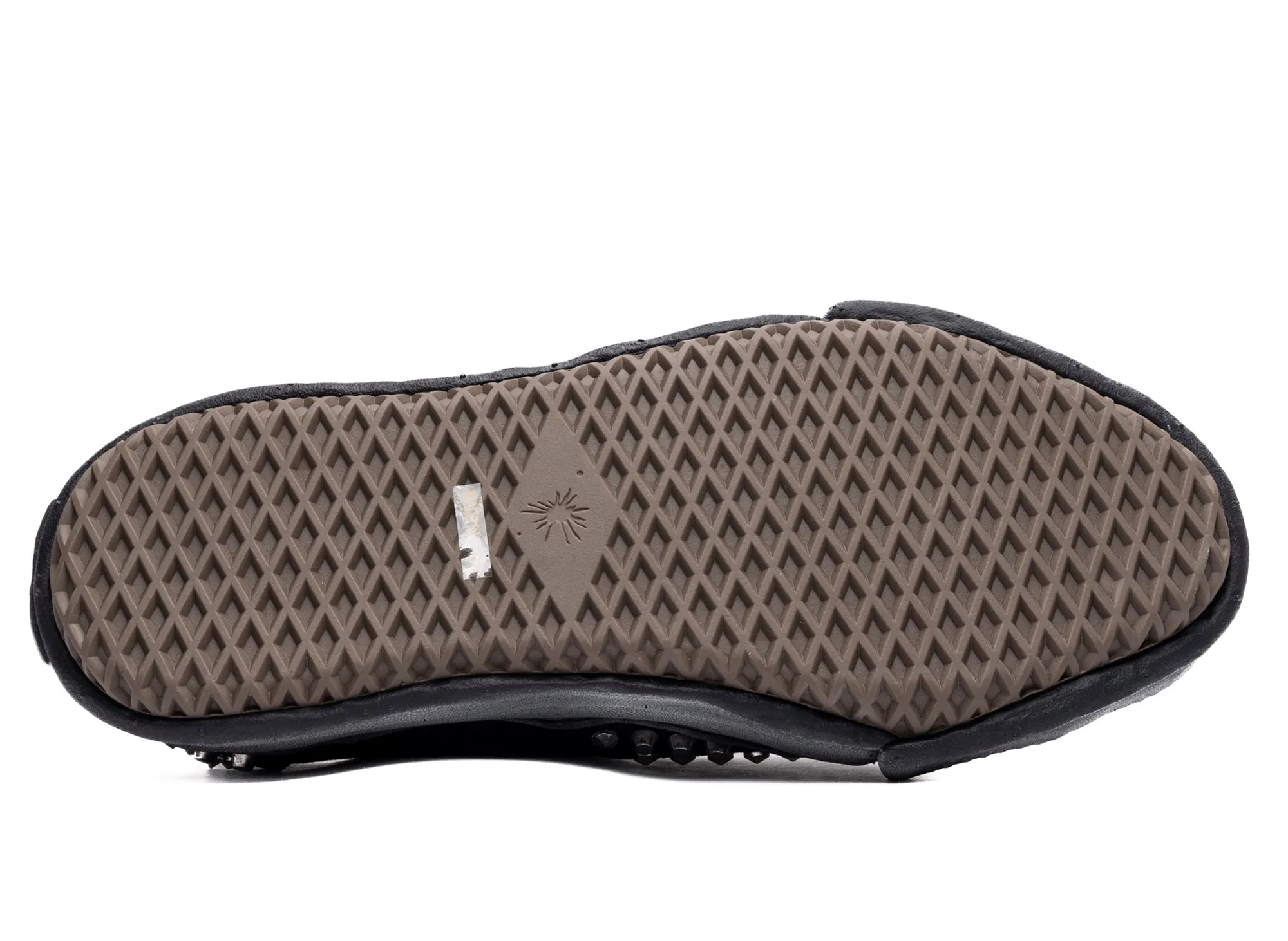 Maison Mihara Yasuhiro Spiked Baker Low in Black/Black xld
