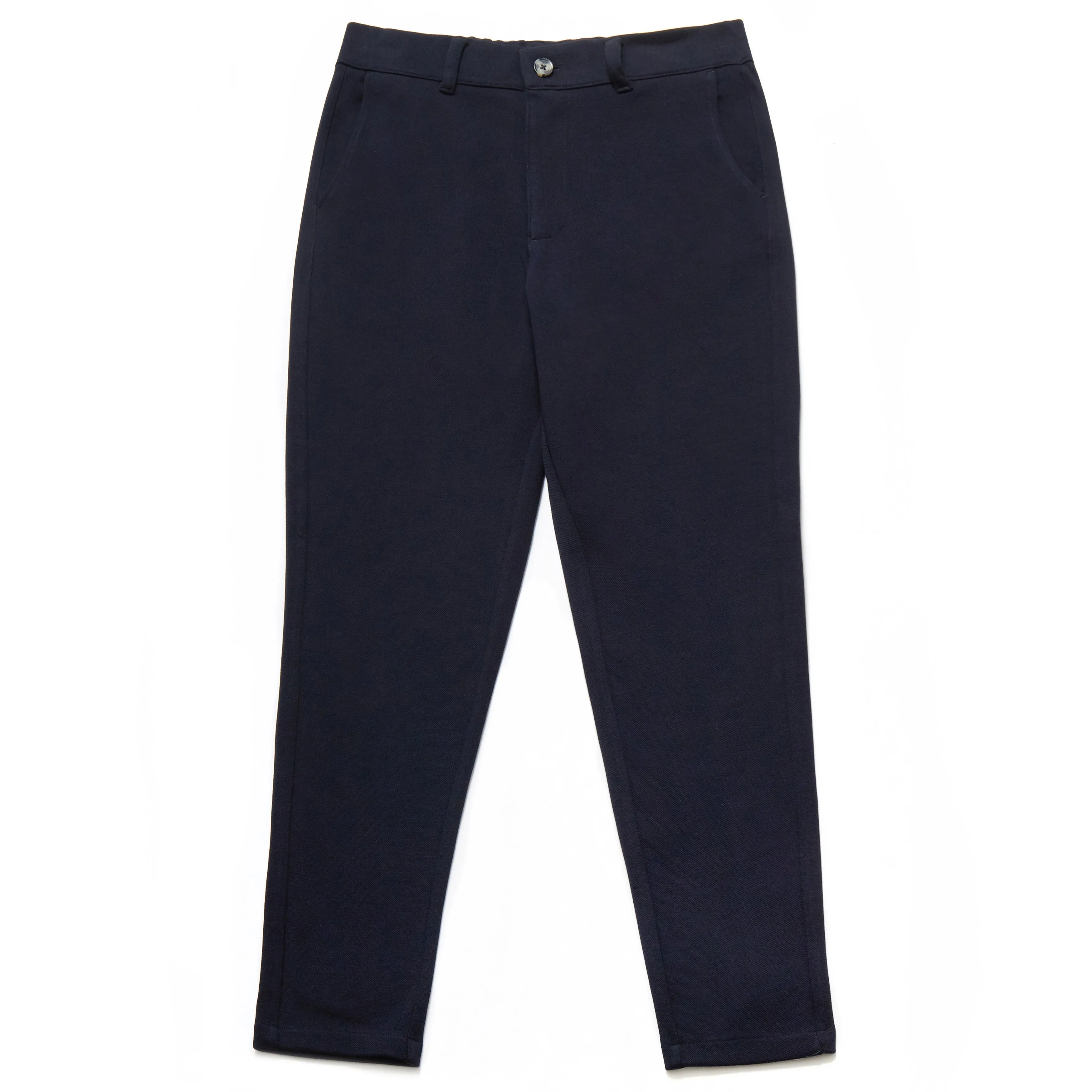 Pisa Cotton Blend Piqué Trousers