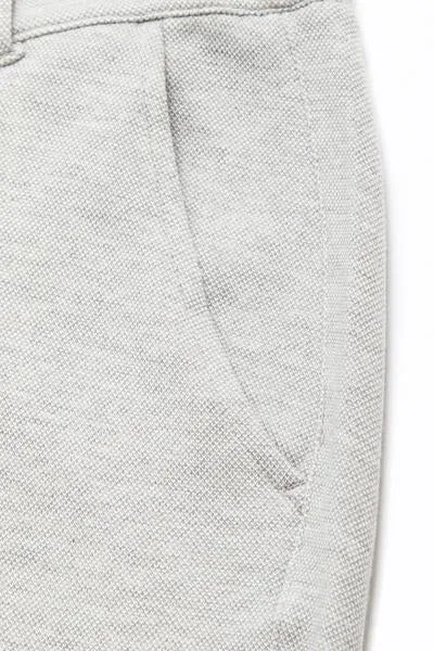 Pisa Cotton Blend Piqué Trousers