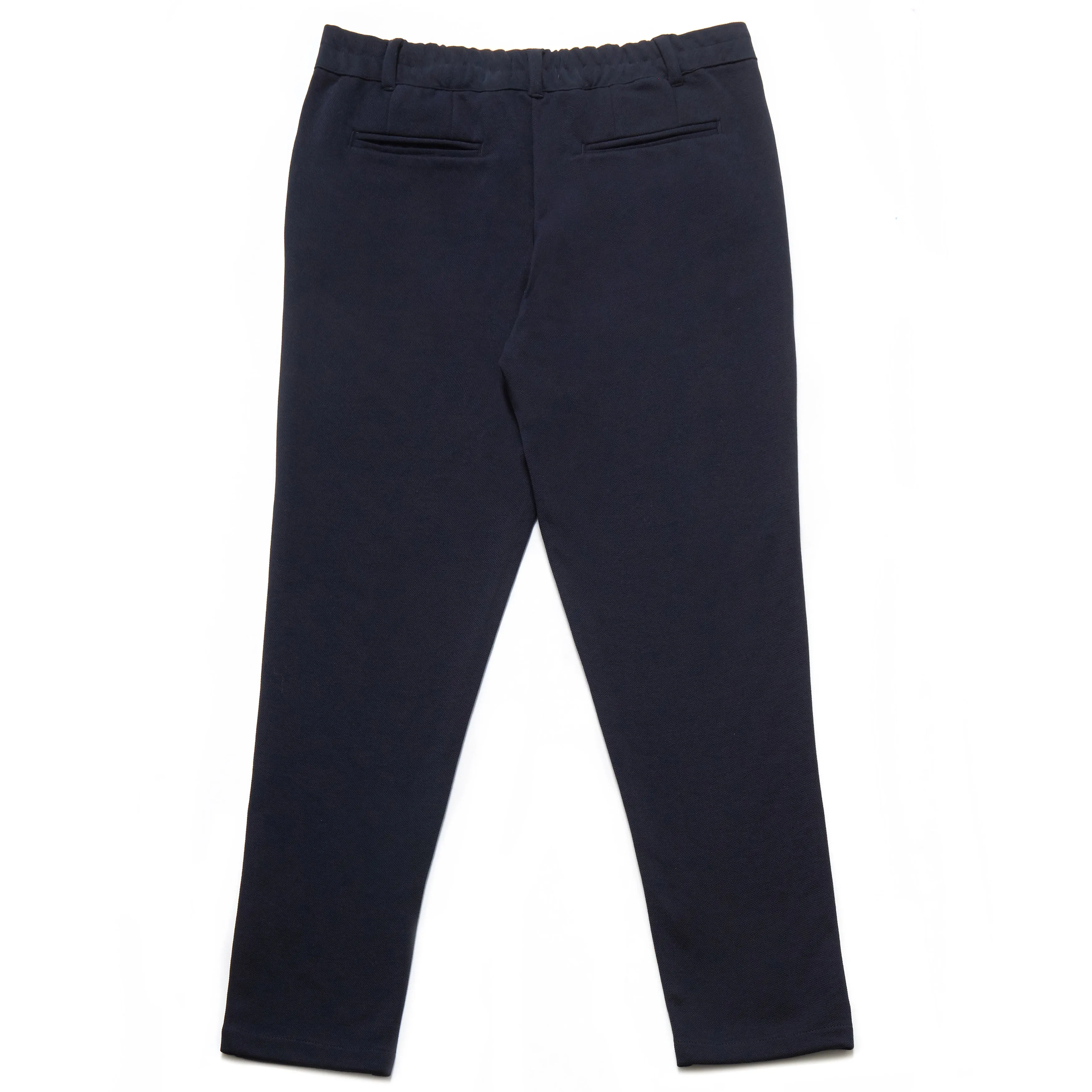 Pisa Cotton Blend Piqué Trousers