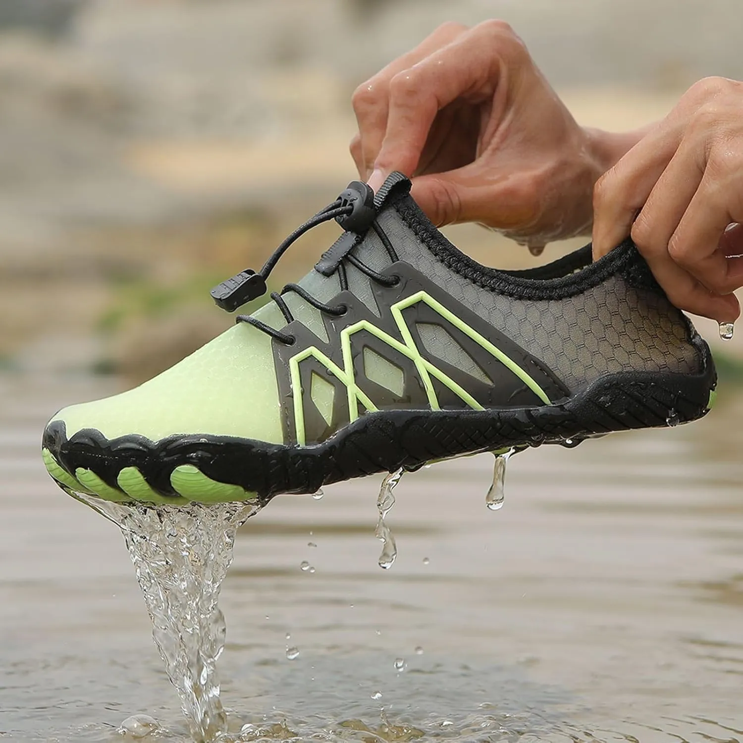 Pro Barefoot Shoes for Women Hike Barefoot Footwear Anti-Slip Breathable Quick Dry Slip-on Shoes Outdoor Sport Water Shoe Gym Workout Running Shoe