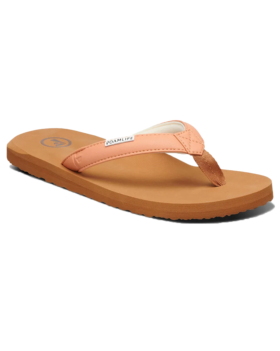 Seales SC Flip Flops in Brown