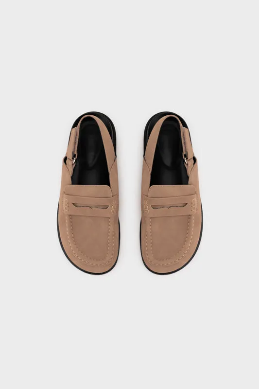 SLINGBACK LOAFERS