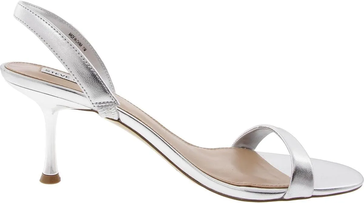 Steve Madden Womens Elma Leather Heels