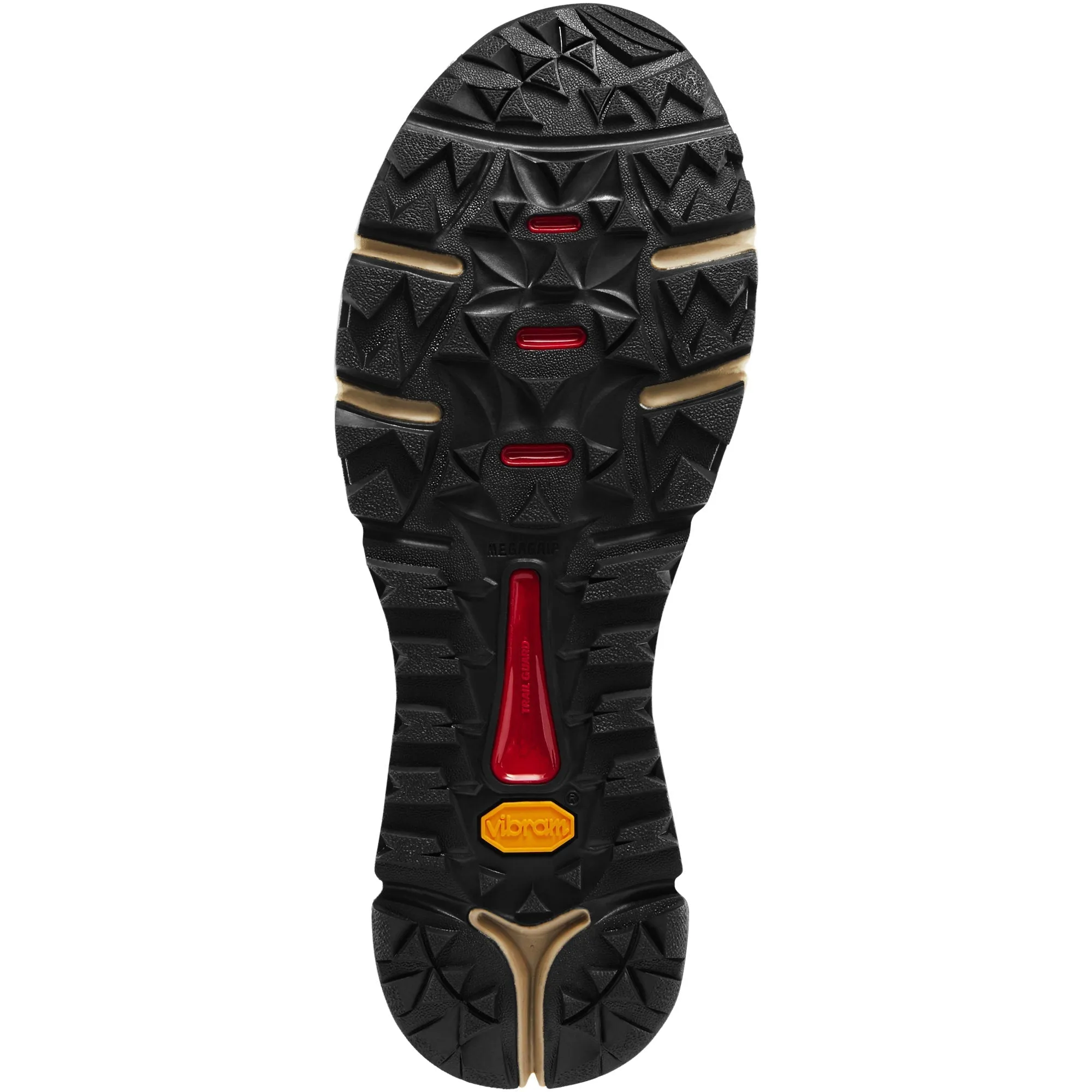 Trail 2650 Mid 4" Brown/Red GTX