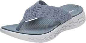 Women Shoes Wedge Thick Soled Flip Flops Fashionable Outdoor Beach Sandals Women Lime Sandals Slippers for Beach