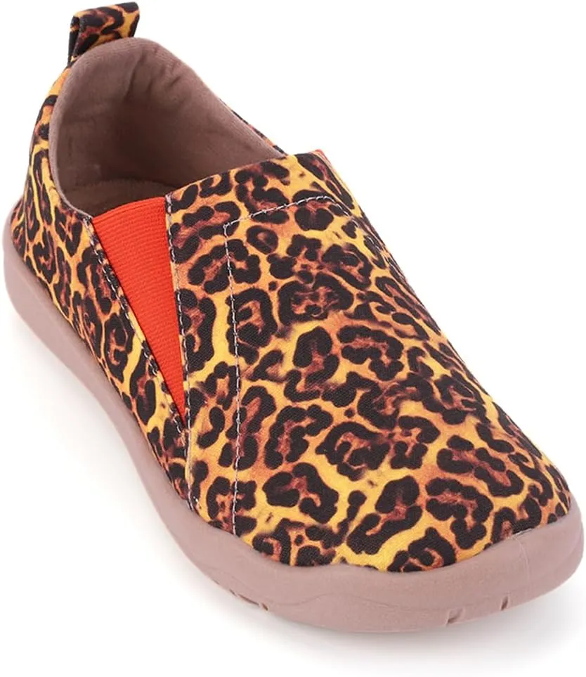 Women's Art Painted Casual Loafers Lightweight Slip On Canvas Walking Shoes Casual Flat Shoes Comfortable Boat Shoes Ladies Travel Shoes