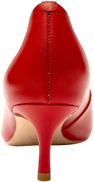 Women's Dress Low Heel Leather Pump
