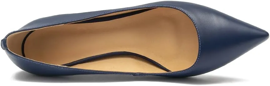 Women's Dress Low Heel Leather Pump