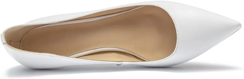 Women's Dress Low Heel Leather Pump