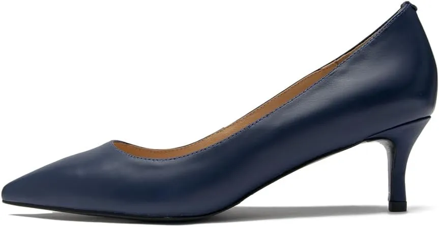 Women's Dress Low Heel Leather Pump