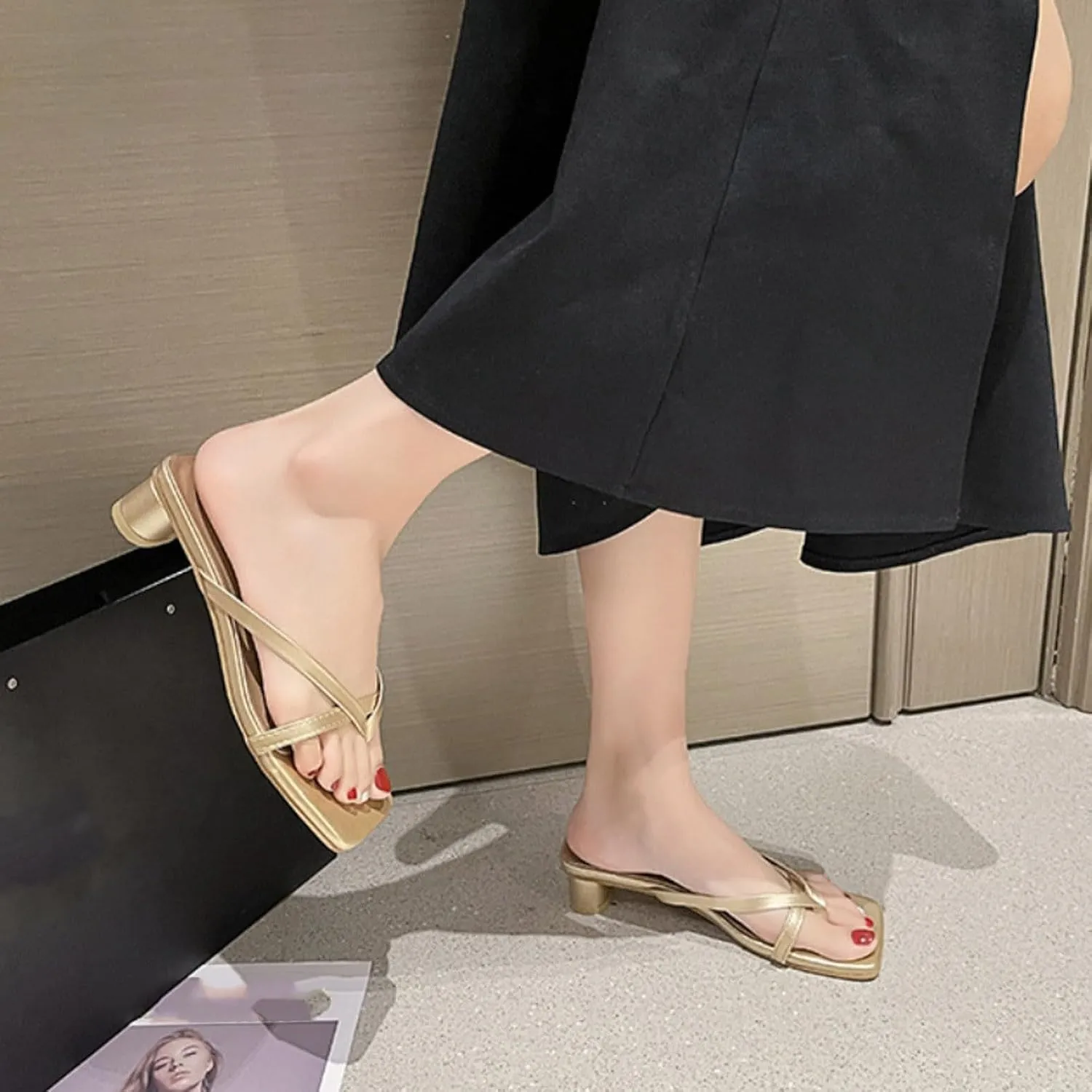 Womens Flip Flops Flip Flop Slippers Comfortable Beach Sandals Slip on Thong Flat Sandals Sandals for Women